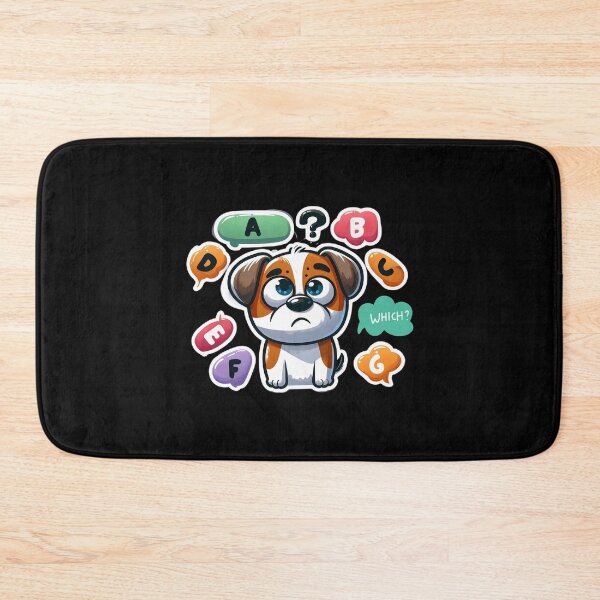 Item preview, Adorable Dog Alphabet Quiz Stickers - Fun and Educational! designed and sold by Psycho-Crazy.