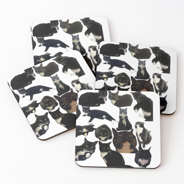 Item preview, black cat collage  designed and sold by UchihaIndustry.