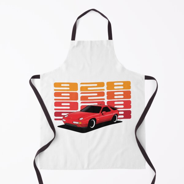 Item preview, Porsche 928 GTS retro Illustration Guards Red designed and sold by blackdogshop.