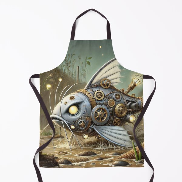 Item preview, Steampunk White Catfish designed and sold by Sillytoe.