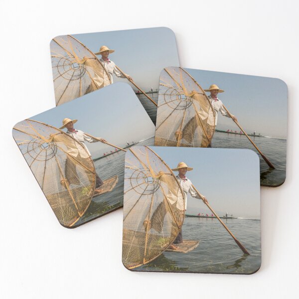 Item preview, Intha Balancing Fisherman on Lake Inle, Myanmar designed and sold by AntonyM Photography.