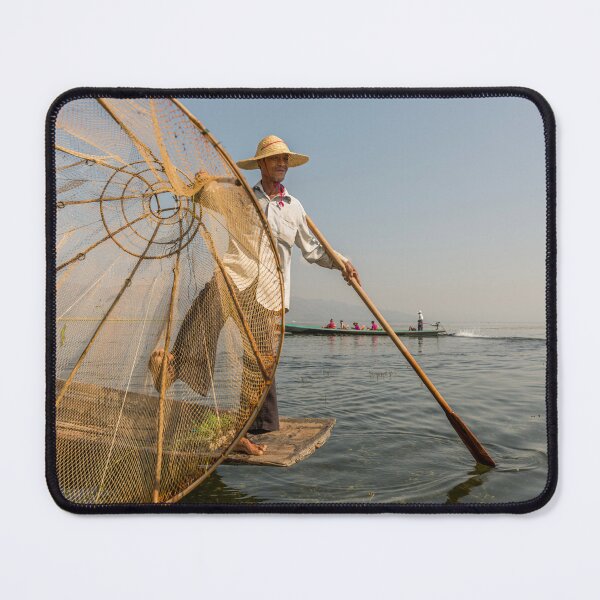 Item preview, Intha Balancing Fisherman on Lake Inle, Myanmar designed and sold by AntonyM Photography.