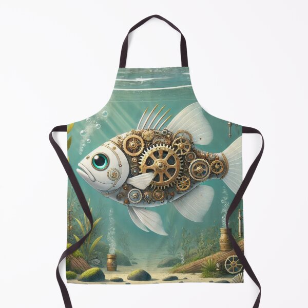 Item preview, Steampunk White Crappie designed and sold by Sillytoe.