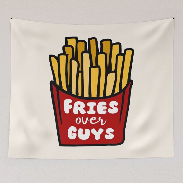 Item preview, Fries over guys designed and sold by PeachyLitchi.