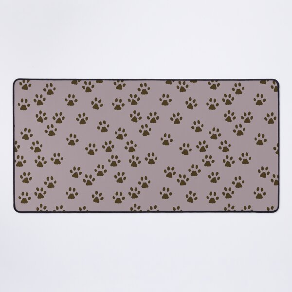 Item preview, Panther tracks on thistle purple background designed and sold by aysegulkacar.