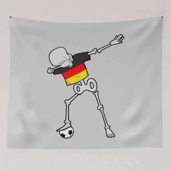 Item preview, Dabbing Soccer Football Skeleton Germany designed and sold by melsens.