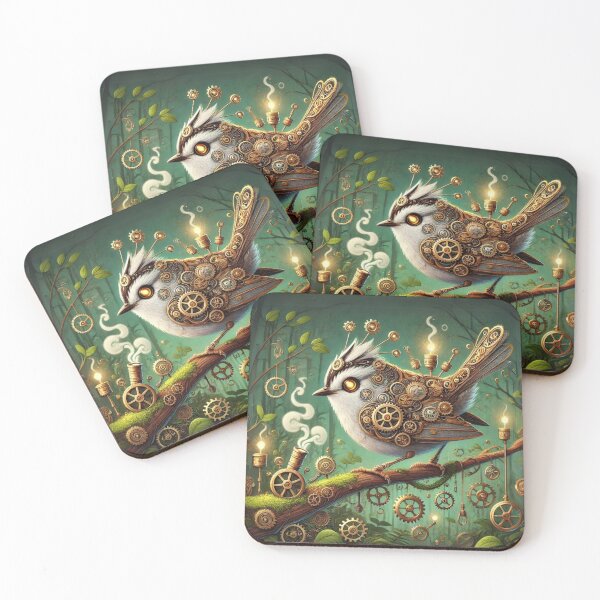 Item preview, Steampunk White-Crowned Sparrow	 designed and sold by Sillytoe.