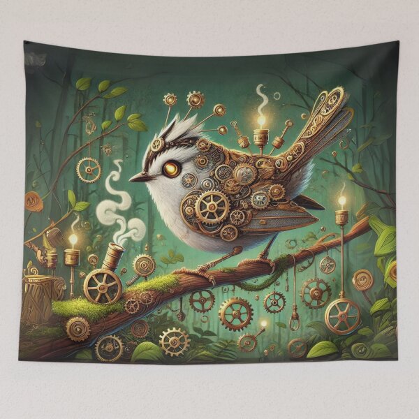 Item preview, Steampunk White-Crowned Sparrow	 designed and sold by Sillytoe.
