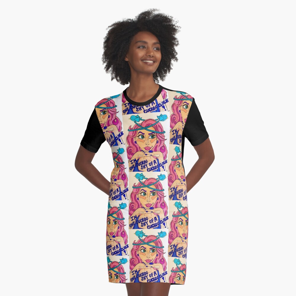 Item preview, Graphic T-Shirt Dress designed and sold by Under-TheBridge.