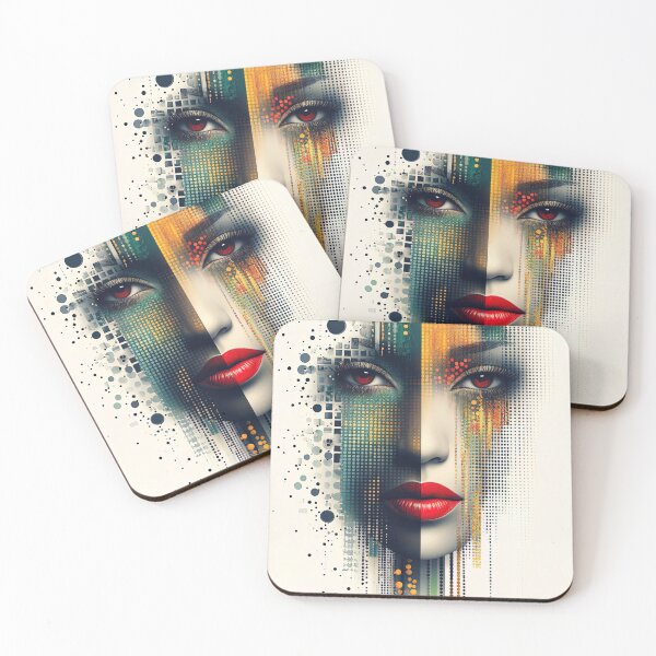 Item preview, "Ethereal Mosaic of a Woman's Essence" designed and sold by bloorose.