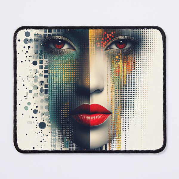 Item preview, "Ethereal Mosaic of a Woman's Essence" designed and sold by bloorose.