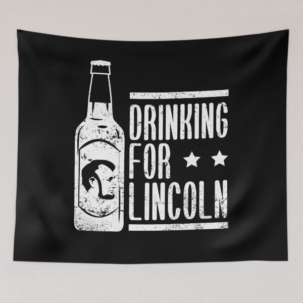 Item preview, Funny 4th of July Shirt Drinking For Lincoln Independenc Day designed and sold by KentuckyGirlTee.