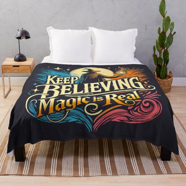 Item preview, Keep believing magic is real designed and sold by maxmaj.