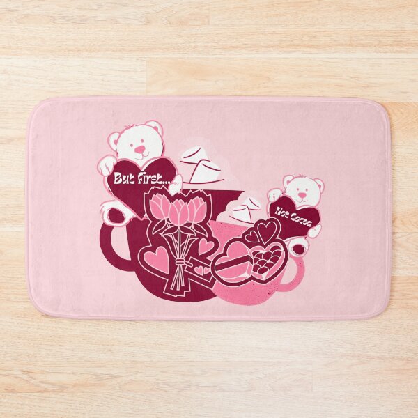 Item preview, BUT FIRST HOT COCOA AND TEDDYBEARS designed and sold by wildwhimsical.