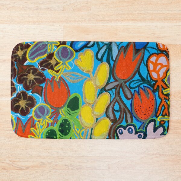 Item preview, flowers in naive style designed and sold by NataGallo.