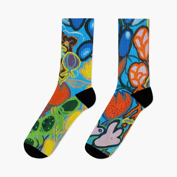 Item preview, flowers in naive style designed and sold by NataGallo.