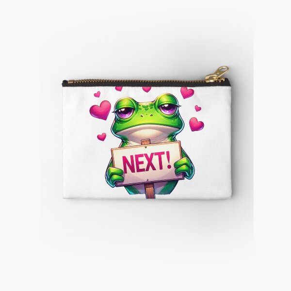 Item preview, Cute Frog NEXT Anti-Valentine Design designed and sold by Lola Mystique Boutique.