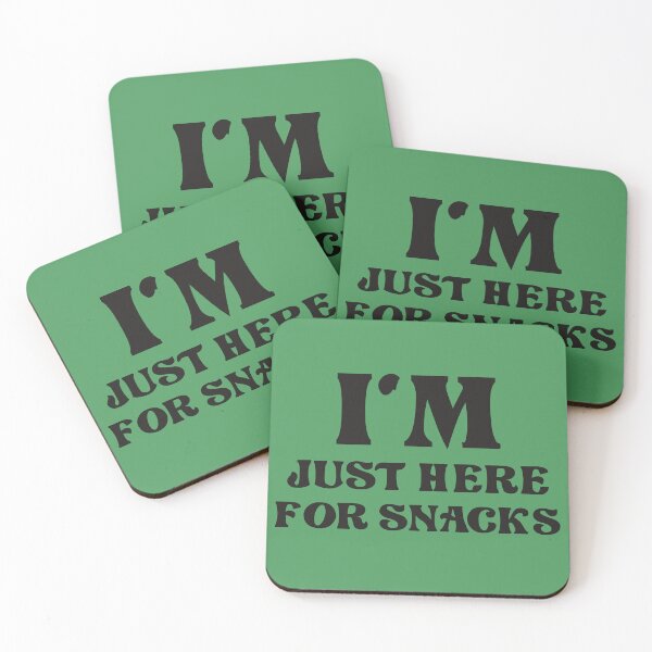 Item preview, I'm Just Here for Snack Sarcastic Teenager designed and sold by Smooth-Tee.