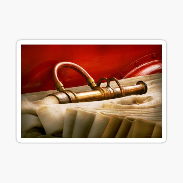 Item preview, Firefighter - The fire hose nozzle designed and sold by Mike Savad Photography.