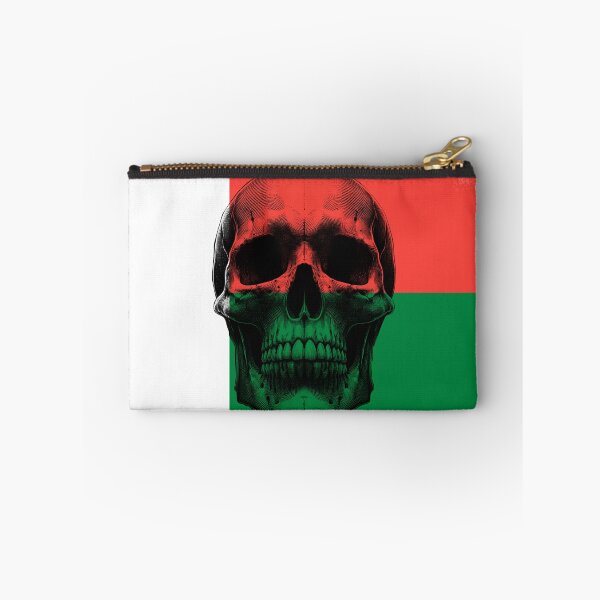 Item preview, MADAGASCAR SKULL FLAG NATION RAREART COUNTRY HALLOWEEN #ogirdor designed and sold by ogirdorgraphics.