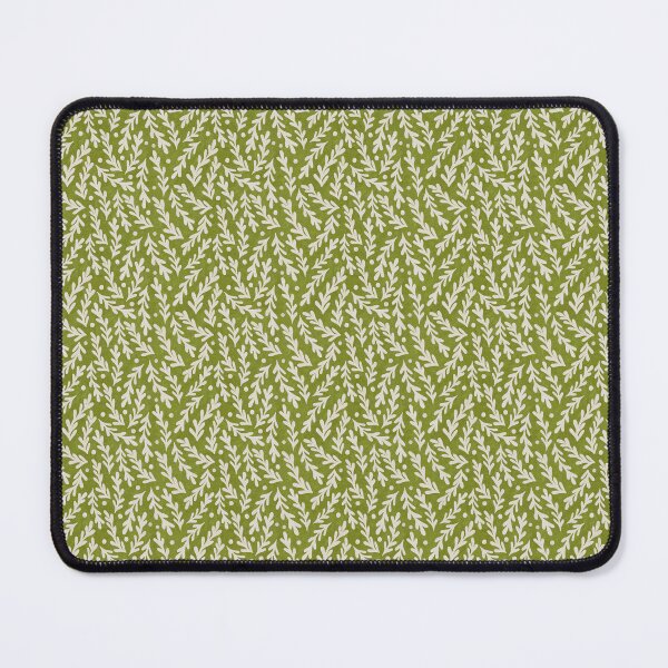Item preview, Foliage - White on Green designed and sold by pixypalette.