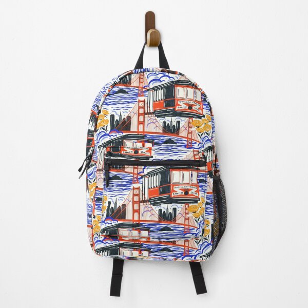 Item preview, Vibrant Retro-inspired Iconic San Francisco vibes designed and sold by NancyDzines.