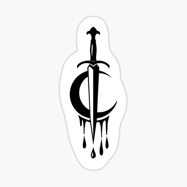 Artikel-Vorschau von Schattenzifferblatt Sticker, designt und verkauft von Dial Of Ruin LARP.