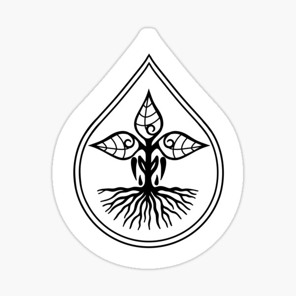 Artikel-Vorschau von Wilds-Zifferblatt-Aufkleber, designt und verkauft von Dial Of Ruin LARP.