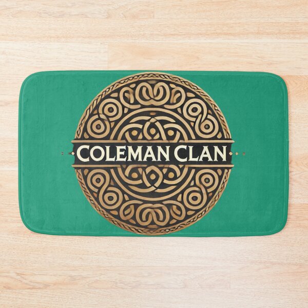 Item preview, Coleman Clan Celtic Emblem designed and sold by Wiredart.