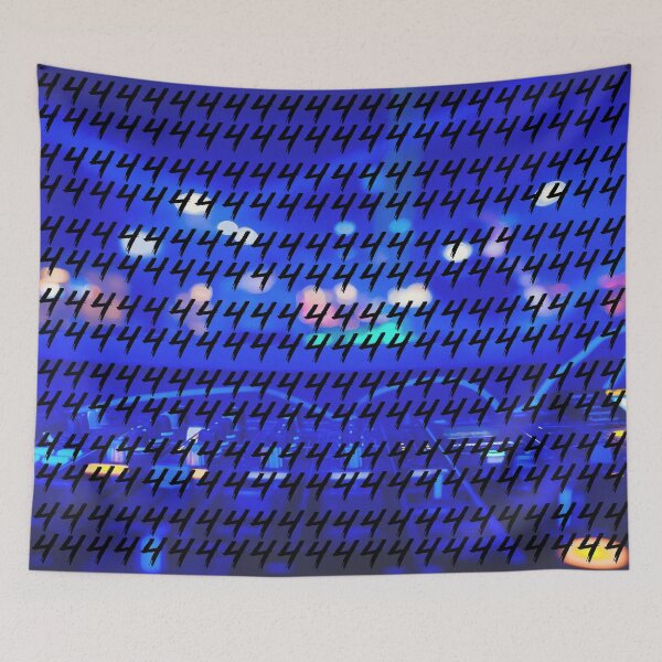 Item preview, Time Signature On Royal Blue Lights & Console designed and sold by BrightrDayMusicArt.