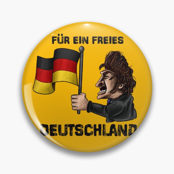 Item preview, Javier Milei: For a FREE GERMANY! - German Flag designed and sold by MechanicalART.