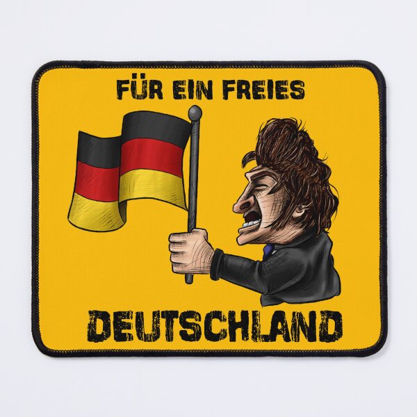 Item preview, Javier Milei: For a FREE GERMANY! - German Flag designed and sold by MechanicalART.
