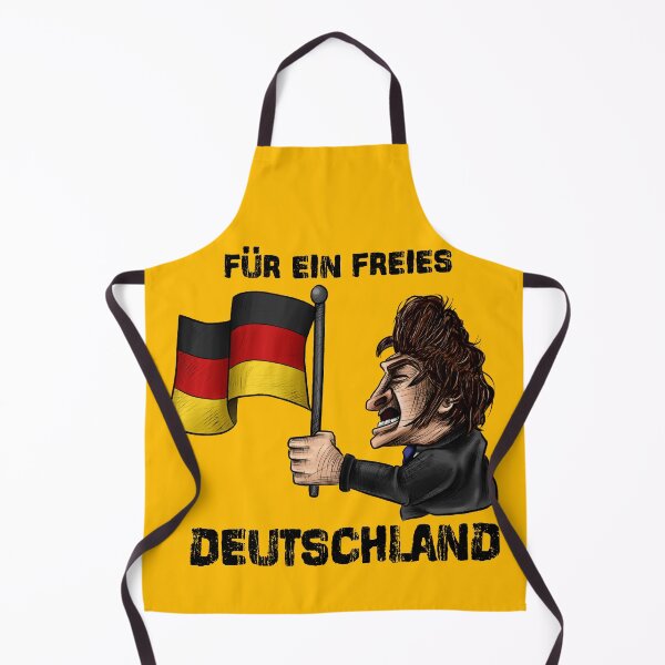 Item preview, Javier Milei: Por una ALEMANIA LIBRE!- Bandera Alemana designed and sold by MechanicalART.