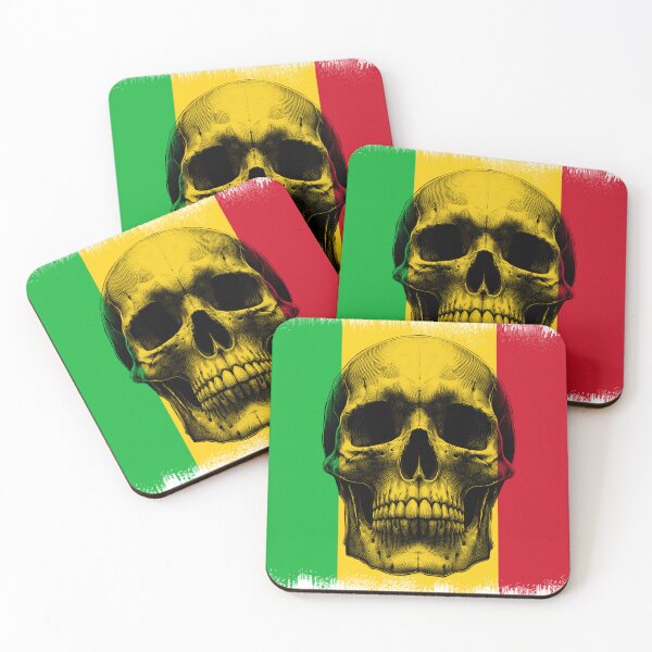 Item preview, MALI SKULL FLAG NATION RAREART COUNTRY HALLOWEEN #ogirdor designed and sold by ogirdorgraphics.