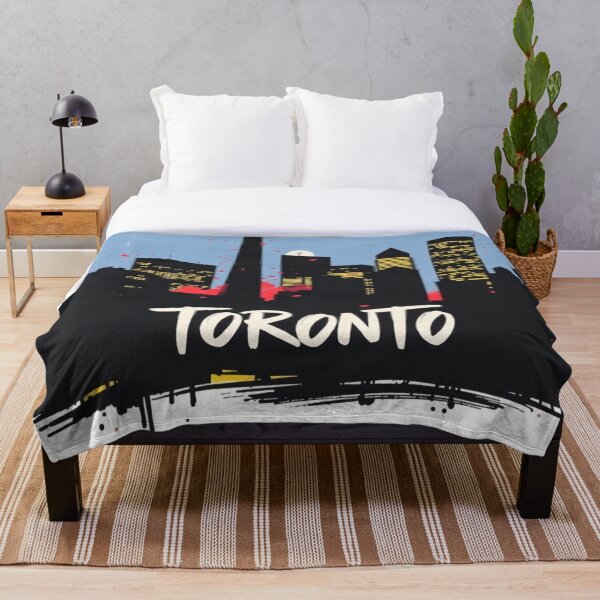 Item preview, Toronto Skyline - Modern Urban Cityscape Art designed and sold by SparkyBamBam.