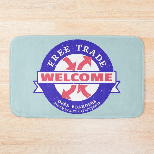 Item preview, Free trade open borders birthright citizenship designed and sold by Pollylitical.