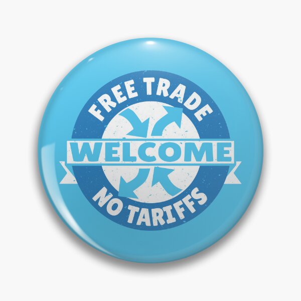 Item preview, Free trade no tariffs designed and sold by Pollylitical.