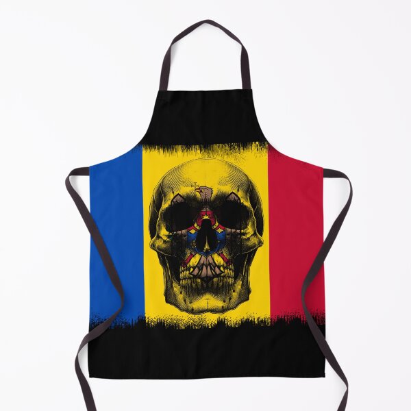 Item preview, MOLDAVA SKULL FLAG NATION RAREART COUNTRY HALLOWEEN #ogirdor designed and sold by ogirdorgraphics.
