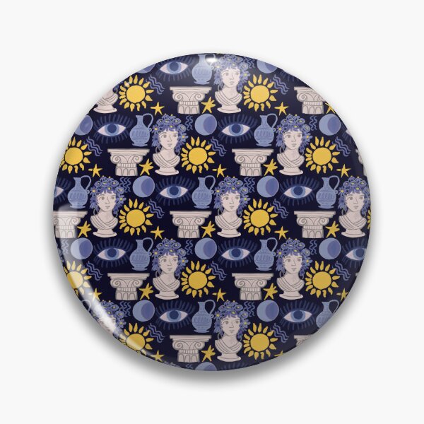 Item preview, Greco-Roman Dreamscape – Mythological Aesthetic Pattern Illustration Jemma Jamie Skidmore  designed and sold by Jemma Jamie Skidmore.
