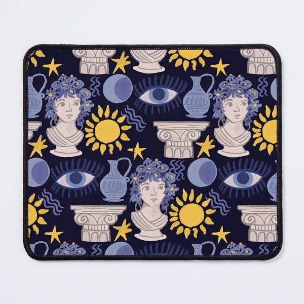 Item preview, Greco-Roman Dreamscape – Mythological Aesthetic Pattern Illustration Jemma Jamie Skidmore designed and sold by Jemma Jamie Skidmore.