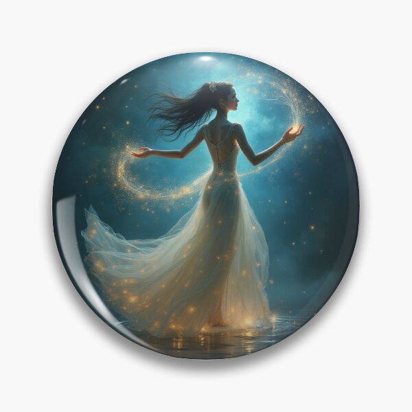 Item preview, Ethereal Beauty with Cosmic Lights designed and sold by Ink And Inspire.