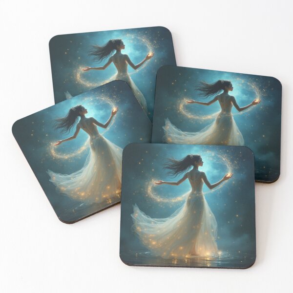 Item preview, Ethereal Beauty with Cosmic Lights designed and sold by Ink And Inspire.