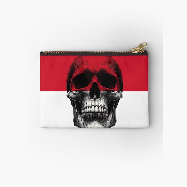 Item preview, MONACO SKULL FLAG NATION RAREART COUNTRY HALLOWEEN #ogirdor designed and sold by ogirdorgraphics.