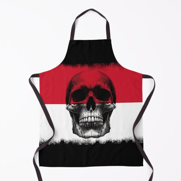 Item preview, MONACO SKULL FLAG NATION RAREART COUNTRY HALLOWEEN #ogirdor designed and sold by ogirdorgraphics.