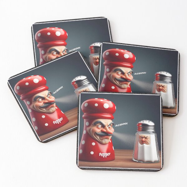 Item preview, Pepper Sneezes on Salt  designed and sold by CarolM.