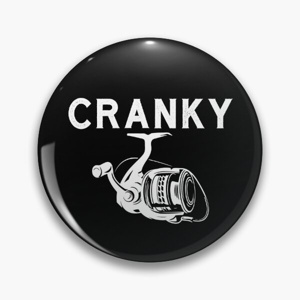 Item preview, Cranky Fishing Reel Crankbait Funny Fishing Men's Cranky Gear designed and sold by DynamicDesign.
