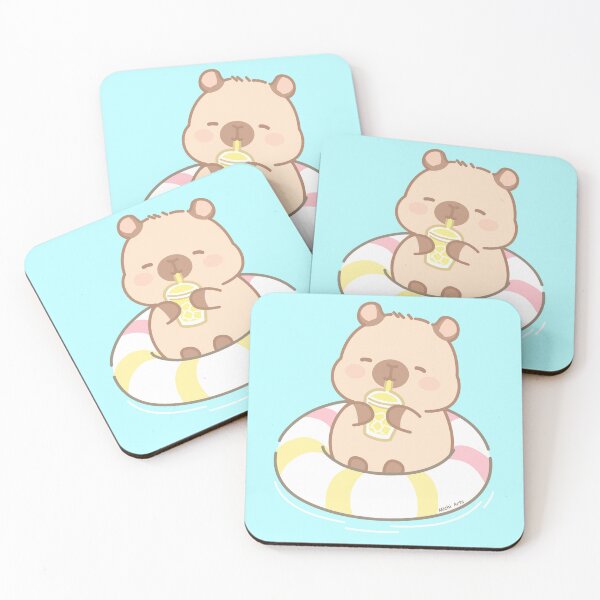 Item preview, Capybara on vacation designed and sold by Cute-adorable.