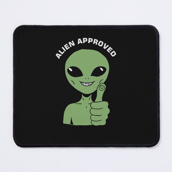 Item preview, Alien Approved Retro Sci-Fi designed and sold by FlashCraft Design.