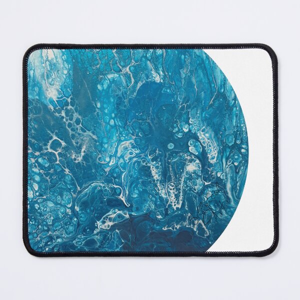 Item preview, Blue Planet Acrylics Pouring Painting designed and sold by SillyCeal Art.