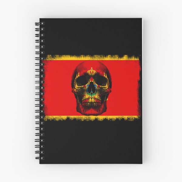 Item preview, MONTENEGRO SKULL FLAG NATION RAREART COUNTRY HALLOWEEN #ogirdor designed and sold by ogirdorgraphics.